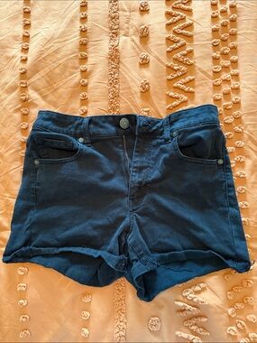 American Eagle Outfitters Dark Blue Denim Shorts